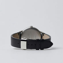 画像をギャラリービューアに読み込む, 【正規取扱店】sazare : SK01 / SS SILVER MIRROR FINISH / WHITE DIAL / SILVER D BUCKLE BLACK BUTTERO LEATHER