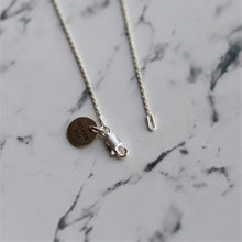 画像をギャラリービューアに読み込む, F.H. シルバーネックレス(ロープチェーン):#N022-50cm