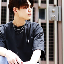 画像をギャラリービューアに読み込む, F.H. シルバーネックレス(ナバホチェーン 4.2mm):#N005-50