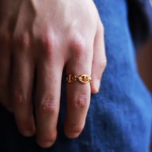 画像をギャラリービューアに読み込む, F.H. シルバーリング(アンカーリング ゴールドコーティング):#R001GP