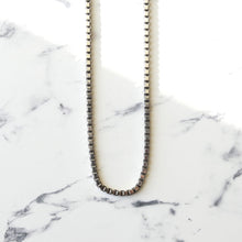 画像をギャラリービューアに読み込む, F.H. シルバーネックレス(BOXチェーン 3mm):#N014-45cm