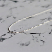 画像をギャラリービューアに読み込む, F.H. シルバーネックレス(ロープチェーン):#N022-50cm