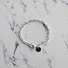 画像をギャラリービューアに読み込む, F.H. シルバーブレスレット(あずきチェーン 4.5mm):#B039-19cm