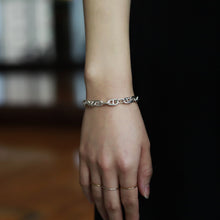 画像をギャラリービューアに読み込む, F.H. シルバーブレスレット (アンカーチェーン 5mm):#B029-17cm