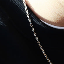 画像をギャラリービューアに読み込む, 【短めの45cm】F.H. シルバーネックレス(アンカーチェーン 3mm):#N018-45cm