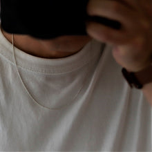 画像をギャラリービューアに読み込む, F.H. シルバーネックレス(ロープチェーン):#N022-50cm