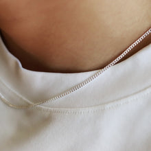 画像をギャラリービューアに読み込む, F.H. シルバーネックレス (喜平チェーン2.0mm):#N031-45cm