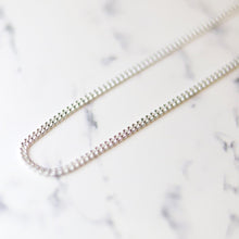 画像をギャラリービューアに読み込む, F.H. シルバーネックレス (喜平チェーン2.0mm):#N031-45cm