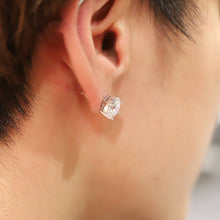 画像をギャラリービューアに読み込む, F.H. シルバーピアス(ジルコニア 9mm):#E056