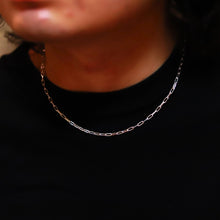画像をギャラリービューアに読み込む, 【短めの45cm】F.H. シルバーネックレス(長あずきチェーン 2.5mm): #N020-45cm