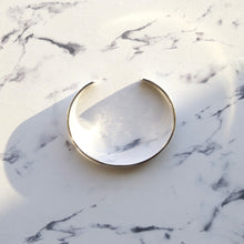 画像をギャラリービューアに読み込む, F.H. シルバーバングル(平打ち 7mm):#BG006