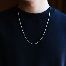 画像をギャラリービューアに読み込む, 【長めの60㎝】F.H. シルバーネックレス(ロープチェーン 1.9mm):#N021-60cm