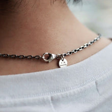 画像をギャラリービューアに読み込む, F.H.  シルバーネックレス(4面カットあずきチェーン 3mm):#N019-50cm、60cm