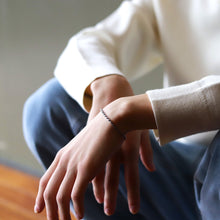 画像をギャラリービューアに読み込む, F.H. シルバーブレスレット(ロープチェーン 2.5mm):#B002-18cm+2cm