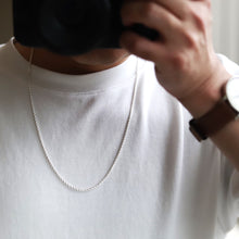 画像をギャラリービューアに読み込む, 【長めに着けたい方に】F.H. シルバーネックレス(ロープチェーン 1.9mm):#N021-60cm