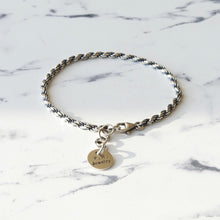 画像をギャラリービューアに読み込む, F.H. シルバーブレスレット(ロープチェーン 2.5mm):#B002-18cm+2cm