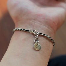 画像をギャラリービューアに読み込む, F.H. シルバーブレスレット(ロープチェーン 2.5mm):#B002-18cm+2cm