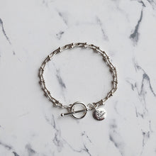 画像をギャラリービューアに読み込む, F.H. シルバーブレスレット(Uリンクチェーン 3mm):#B009-17cm