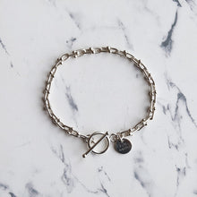 画像をギャラリービューアに読み込む, F.H. シルバーブレスレット(Uリンクチェーン 3mm):#B009-19cm