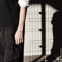 画像をギャラリービューアに読み込む, F.H. シルバーブレスレット(喜平チェーン 5.5mm):#B015-19cm