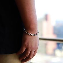 画像をギャラリービューアに読み込む, 【手首回り大きい方に】F.H.  シルバーブレスレット:#B025-22cm