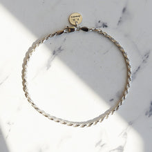 画像をギャラリービューアに読み込む, 【別注 全長23cm】F.H. シルバーブレスレット(ロープチェーン 2.5mm):#B026-23cm