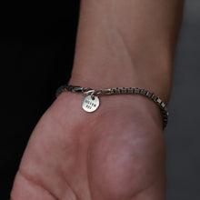 画像をギャラリービューアに読み込む, F.H. シルバーブレスレット(BOXチェーン 3mm):#B028-19cm