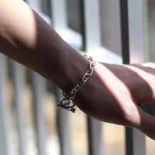 画像をギャラリービューアに読み込む, F.H. シルバーブレスレット (アンカーチェーン 5mm):#B029-19cm