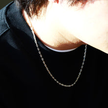 画像をギャラリービューアに読み込む, F.H. シルバーネックレス(アンカーチェーン 3mm):#N018-50cm