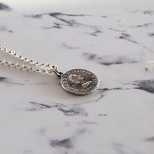 画像をギャラリービューアに読み込む, F.H. シルバーネックレス(コインネックレス):#N028SV-50cm