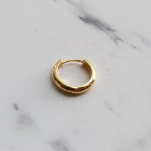 画像をギャラリービューアに読み込む, F.H. シルバーピアス(フープ 13mm ゴールドコーティング):#E021GP