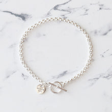 画像をギャラリービューアに読み込む, F.H.  シルバーブレスレット(甲丸チェーン 3.5mm):#B018-21cm