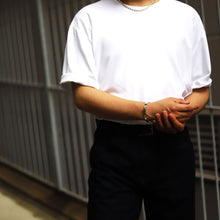 画像をギャラリービューアに読み込む, F.H. シルバーバングル(平打ち 7mm):#BG006