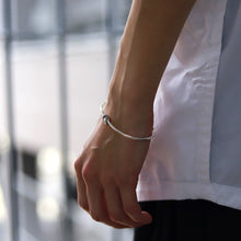 画像をギャラリービューアに読み込む, F.H. シルバーバングル(プレッツェルバングル):#BG008