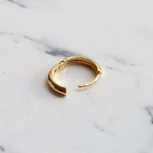 画像をギャラリービューアに読み込む, F.H. シルバーピアス(フープ 13mm ゴールドコーティング):#E021GP