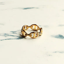 画像をギャラリービューアに読み込む, F.H. シルバーリング(アンカーリング ゴールドコーティング):#R001GP