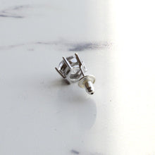 画像をギャラリービューアに読み込む, F.H. シルバーピアス(ジルコニア 9mm):#E056