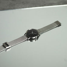 画像をギャラリービューアに読み込む, sazare【正規取扱店】:SK01 / SS SILVER HONING FINISH / BLACK DIAL / SILVER MESH