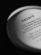 画像をギャラリービューアに読み込む, sazare【正規取扱店】:SK01 / SS SILVER HONING FINISH / BLACK DIAL / SILVER MESH