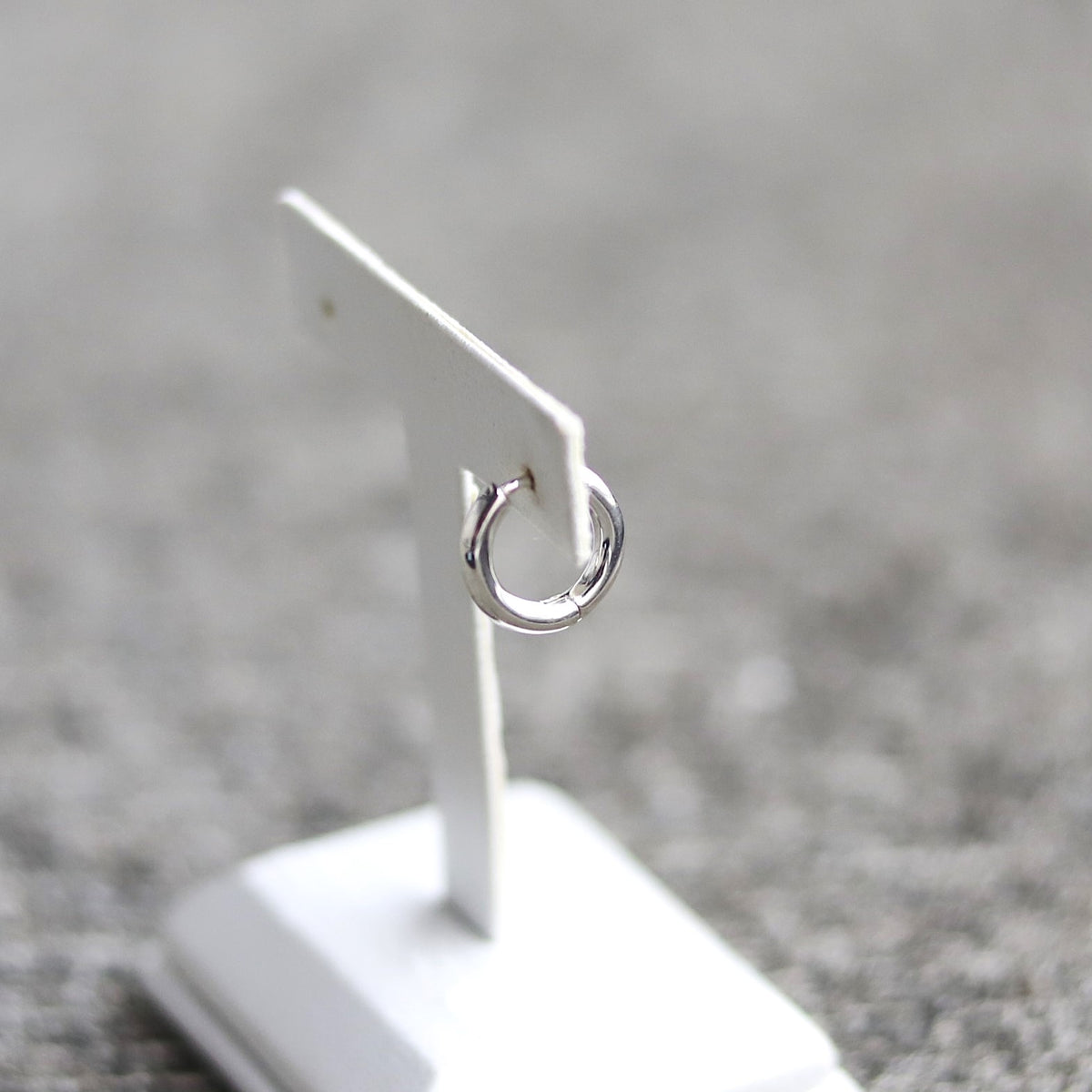 【シンプルを極めたフープピアス】F.H. シルバーピアス(フープ 13mm):#E072
