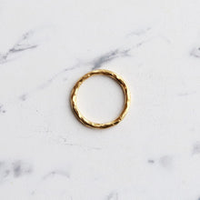 画像をギャラリービューアに読み込む, F.H. シルバーリング(叩きリング ゴールドコーティング):#R030GP