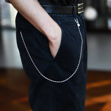 画像をギャラリービューアに読み込む, F.H. シルバーウォレットチェーン(アンカーチェーン 3mm):#WN001