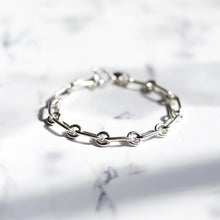 画像をギャラリービューアに読み込む, F.H. シルバーブレスレット(フロートロックブレスレット):#B041-18cm