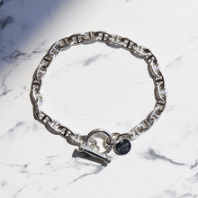 画像をギャラリービューアに読み込む, 【手首回り(21cm位)大きい方に】 F.H. シルバーブレスレット(アンカーチェーン 5mm):#B029-24cm