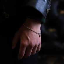 画像をギャラリービューアに読み込む, 【手首回り20cm位の方に】F.H. シルバーブレスレット:#B016-22cm