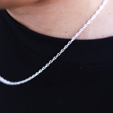 画像をギャラリービューアに読み込む, F.H. シルバーネックレス(マリーナチェーン 2.5mm):#N044-50cm