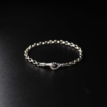 画像をギャラリービューアに読み込む, LONE ONES【正規取扱店】ロンワンズ:MFフック ミニシルクチェーンブレスレットL(4.0mm)- 7インチ(約17.7cm)