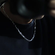 画像をギャラリービューアに読み込む, F.H. シルバーネックレス(ナバホチェーン 4.2mm):#N005-50
