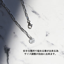 画像をギャラリービューアに読み込む, F.H. シルバーネックレス(ナバホチェーン 4.2mm):#N005-50