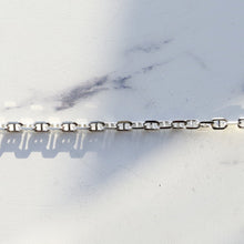 画像をギャラリービューアに読み込む, F.H. シルバーネックレス(アンカーチェーン 3mm):#N018-55cm